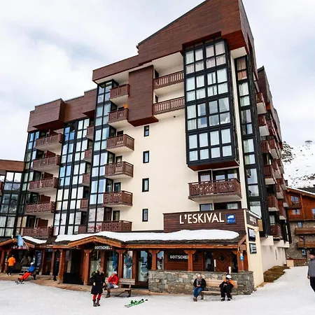 Eskival - 2 Pieces Pour 4 Personnes 84 Val Thorens